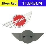 ABS Car Rear Trunk Emblem Sticker Decoration for Mini Cooper Logo Badge Replacement Exterior Accessories