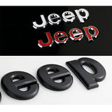 Jeep Metal Car Front Hood Sticker Decal Auto Trunk Emblem Badge