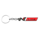Hyundai N LINE Logo Metal Car Key Rings Keychain Pendant