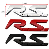 Renault RS Logo Metal Car Rear Sticker Emblem Badge Decal