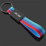 BMW X1 X2 X3 X4 X5 X6 X7 Car Logo Keyring Metal Keychains