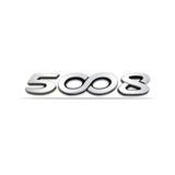 Peugeot 2008 3008 4008 5008 Metal Car Trunk Sticker Decal Auto Letter Emblem Badge