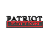 Jeep Patriot Edition Metal Car Front Grille Emblem Badge Auto Rear Sticker Decal