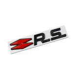 Renault RS Logo Metal Car Rear Sticker Emblem Badge Decal