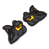 1 Pair Dodge Bee ABS Car Rear Sticker Trunk Emblem Badge Decals