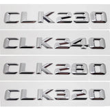 Mercedes Benz CLK55 CLK63 CLK200 CLK230 CLK240 CLK280 CLK320 Car Rear Emblem Badge Sticker