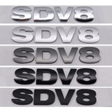 Land Rover SDV6 SDV8 TDV6 TDV8 Logo ABS Car Rear Sticker Decal Emblem Badge