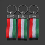 Volkswagen VW R Nylon Webbing Car Keychain Pendant Key Chain Holder