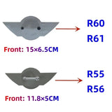 ABS Car Styling for Mini Cooper Hood Emblem Sticker Refit Replacement Front Head Accessories