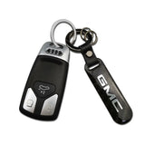 GMC Carbon Fiber Car Logo Keychain Keyring