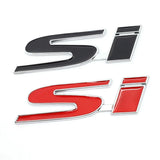 2pcs Car Sticker Auto Rear Trunk Badge for Honda Si Fit City Civic HRV CRV Beat Jazz Accord Odyssey Insight Elysion CRZ Vezel