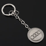 Audi Diamond Metal Car Key Rings Keychain Pendant