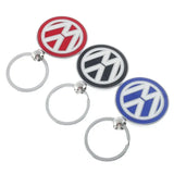 For Volkswagen VW Passat B5 B6 Polo Tiguan Beetle Caddy Golf 5 Jetta Touareg Touran Car Badge Key Chain Keyring Auto Metal Keychain Pendant