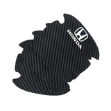 Honda Carbon Fiber Car Door Bowl Handle Anti-collision Protective Stickers Scratches Film