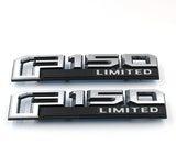 2PCS Ford F150 ABS Car Body Side Sticker Emblem Badge Decal