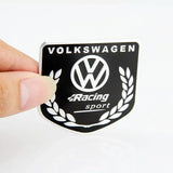 Volkswagen VW Logo Aluminum Alloy Car Body Sticker Nameplate Rear Emblem Badge Decal