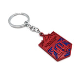 Jeep Mountain 4X4 Logo Metal Car Key Rings Keychain Pendant