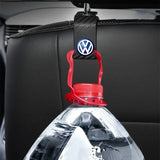 Volkswagen VW Carbon Fiber Car Seat Back Hooks Storage Holders