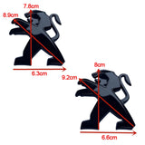 Peugeot Lion Logo Metal Car Front Sticker Decal Trunk Emblem Badges
