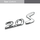 Mazda 2.0S Logo Metal Car Rear Sticker Decal Trunk Emblem Badge