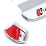 Audi A6L 19-22 Sline Logo Metal Car Steering Wheel Emblem Badge Decal Sticker