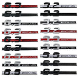 3.2 5.5 6.3 6.5 AMG ABS Car Rear Sticker for Mercedes Benz W246 W176 W246 W203 W204 W205 W211 W212 W213