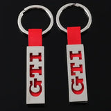 Volkswagen VW GTI Metal Car Keychain Pendant