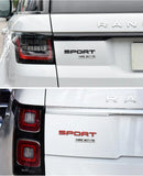 Land Rover HSE SDV6 SDV8 LUXURY Logo Metal Car Rear Sticker Decal Emblem Badge