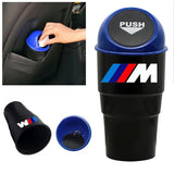 BMW M Power Car Trash Can Organizer Garbage Holder Automobiles Storage Box