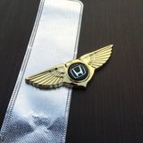 Honda Angle Wings Metal Car Front Center Sticker Grille Emblem
