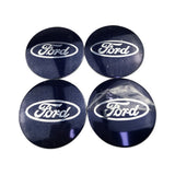 4pcs 56mm Ford Wolf Shelby RS ST Car Wheel Center Hub Cap Sticker Decal