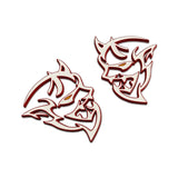 Dodge Demon Logo Metal Car Rear Sticker Fender Side Emblem Badge Decal