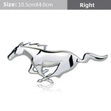 Ford Mustang Logo Metal Car Rear Sticker Decal Auto Body Fender Side Emblem Badge