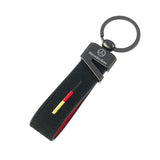 Mercedes Benz Suede Car Keychain Holder Keyring Pandant