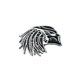 Dodge SRT HellCat Metal Car Rear Sticker Auto Side Emblem Decal