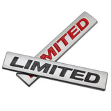 Jeep Limited Logo Metal Car Body Side Sticker Decal Trunk Emblem Badge