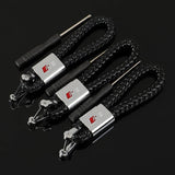 Audi RS PU Leather Metal Car Keyring