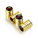 4pcs/set GMC Car Wheel Tire Air Covers Dust Proof Tire Valve Caps