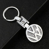 Volkswagen VW Car Logo Diamond Metal Keychain