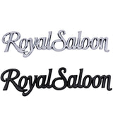 ABS Car Sticker Trunk Rear 3D Royalsaloon Emblem Badge for Crown Carmy Avalon Prius Corolla Yaris Styling Accessories