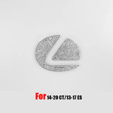 Crystal Car Steering Wheel Cover Emblem Badge Sticker for Lexus