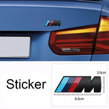 BMW M3 M5 Logo Car Front Grille Emblem Badge Rear Sticker