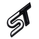 Ford ST Logo Metal Car Rear Sticker Auto Body Side Emblem Badge Decal