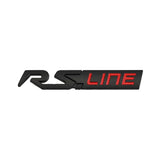 Renault RS Line Logo Metal Car Rear Sticker Emblem Badge Decal