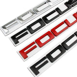 Ford Focus Metal Car Rear Center Sticker Emblem Badge Decal