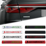 Ford ECOBOOST Metal Car Rear Sticker Auto Body Side Emblem Badge Decal