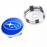 4pcs/set 60mm Subaru ABS Car Wheel Hub Center Caps Covers