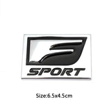 3D Metal Car F Sport Logo Emblem Badge Body Side Sticker for LEXUS