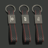For Volkswagen VW Logo R Santana GTI Jetta Tiguan Golf POLO Passat B5 B6 Bora CC Car Keychain Pendant Auto Key Chain Key Holder Decoration
