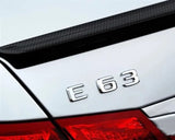 Mercedes Benz E63 C63 ABS Car Rear Decals Badge Sticker
